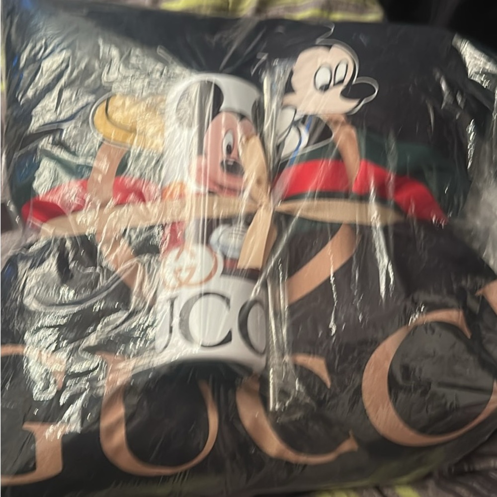 Gucci Black Mickey Mouse T-Shirt